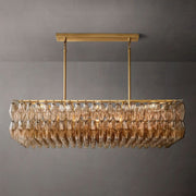 Chiaray Glass Rectangular Chandelier 54