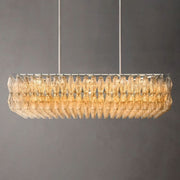 Chiaray Glass Rectangular Chandelier 54