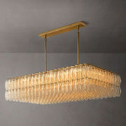 Chiaray Glass Rectangular Chandelier 54