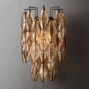 Chiara Smoke/Clear Sconce 20