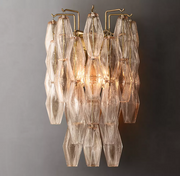 Chiara Smoke/Clear Sconce 20