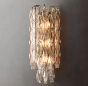 Chiara Smoke/Clear Sconce 20