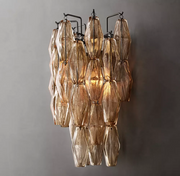 Chiara Smoke/Clear Sconce 20