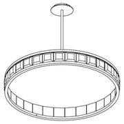 Rock Crystal Concorde Chandelier