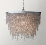 Crystal bead chandelier - B