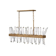 Modern designer irregular crystal Chandelier