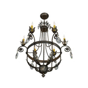 American Retro Craft Villa Chandelier
