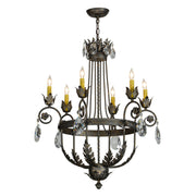 American Retro Craft Villa Chandelier