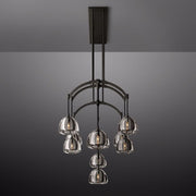 Hemispheres Linear Chandelier 54