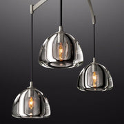 Hemispheres Linear Chandelier 54