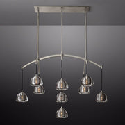 Hemispheres Linear Chandelier 54
