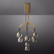 Hemispheres Linear Chandelier 54