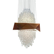 Duplex Living Room Crystal Chandelier