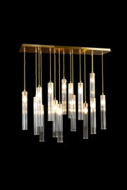 Eden Multi Spot Glass Chandelier