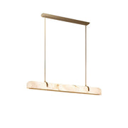 Linear Alabaster Chandelier