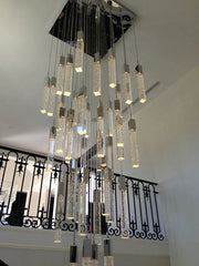 Aria Light Luxury Glacier Bubble Crystsal Chandelier