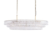 Ghiaccio Oval Chandelier 54''65''
