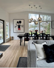 Melrose Metallic Bubble Pendant Light