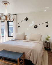 Bank Glass Globe Chandelier