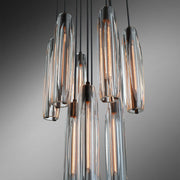 Chartier 10 Light Circular Chandelier