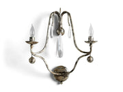 Kalie Crystal 2 Lights Wall Sconce