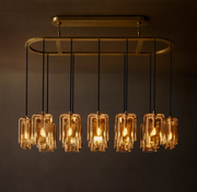 Lacour Clear Glass Round Chandelier 72