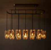 Lacour Clear Glass Round Chandelier 72