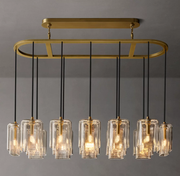 Lacour Clear Glass Round Chandelier 72