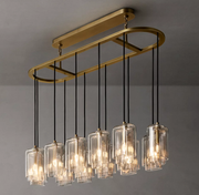 Lacour Clear Glass Round Chandelier 72