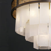 Marble Lorry Multi-layer Classic Chandelier