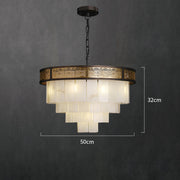 Marble Lorry Multi-layer Classic Chandelier