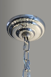 Marcella Venetian Blue Glass Chandelier