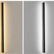 Minimalist Long Bar Outdoor Wall Sconce Lights