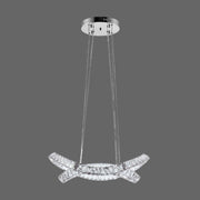 Monroe Crystal Chandelier // Chrome