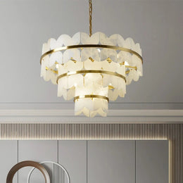 Patanga Alabaster Chandelier Light