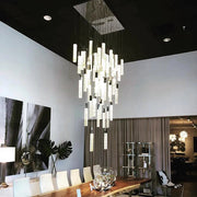 Aria Light Luxury Glacier Bubble Crystsal Chandelier