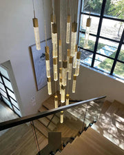 Aria Light Luxury Glacier Bubble Crystsal Chandelier