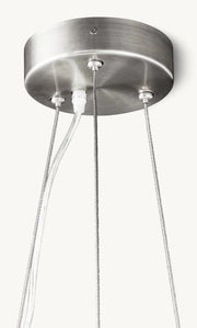 Selenite Crystal Round Chandelier 31.5