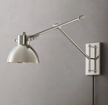 Load image into Gallery viewer, Machinists Swing-Arm Task Sconce