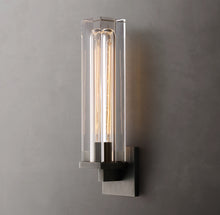 Load image into Gallery viewer, Saviles Rectangular Sconce H15&quot;