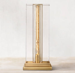 Saviles Square Table Lamp H14