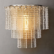 Sirene Clear/Smoke Glass Wall Sconce