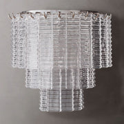 Sirene Clear/Smoke Glass Wall Sconce