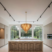 Sirene Clear/Smoke Glass Round Chandelier 41