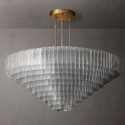 Sirene Clear/Smoke Glass Round Chandelier 65
