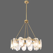 Eternity Modern Brass Chandelier