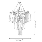 Tanner Branch Crystal Chandelier