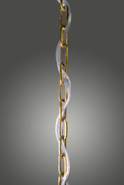 Valentina Satin Brass Chandelier