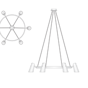 Valette Circular Chandelier 48