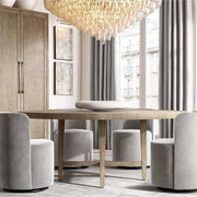 Chiaray Glass Multi-Tier Round Chandelier 61